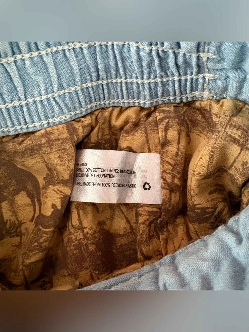 Banana Republic Baby Chambray Pull-On Shorts 12-18 months